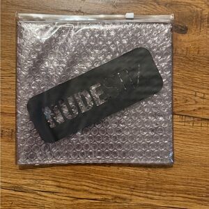 NUDESTIX Clear and Black Bubble Pouch